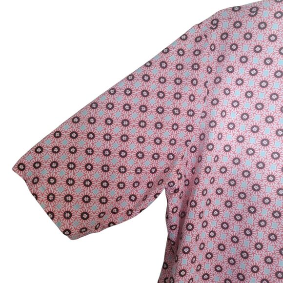 3 Land's End Floral Rash Guard Shirts Women's XL Short Sleeve Tropical Beach - Picture 7 of 15